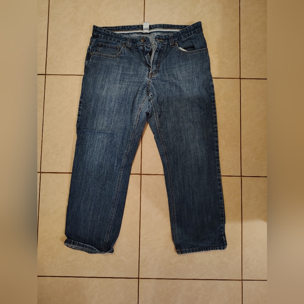 Relaxed Fit Denim Jeans for Men